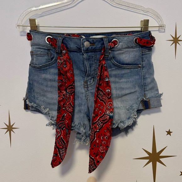 Altar'd State Pants - Altar’d State Festival Shorts With Belt